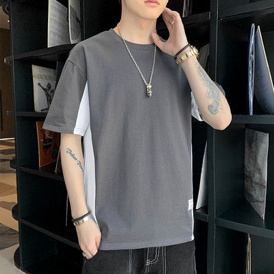 Tricou casual barbatesc cu maneca scurta - model simplu