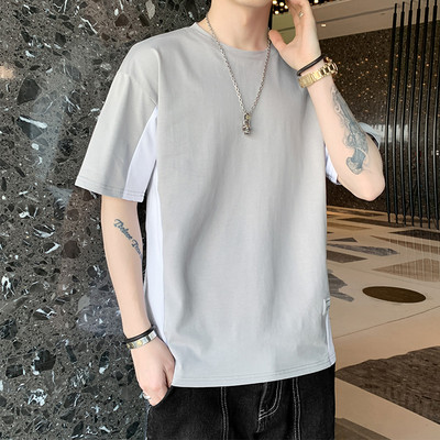 Tricou casual barbatesc cu maneca scurta - model simplu