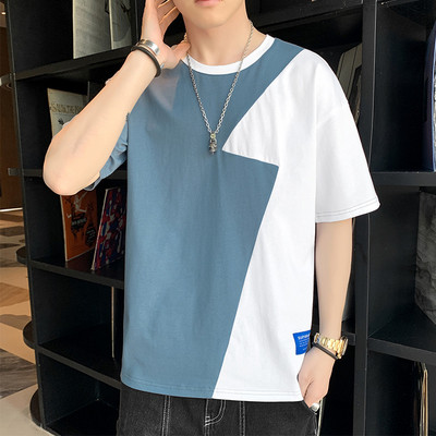 Tricou casual barbatesc cu maneca scurta - model simplu