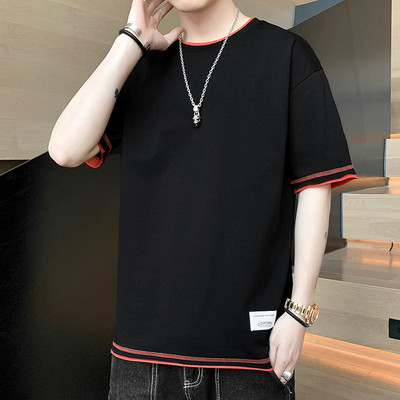 Tricou casual barbatesc cu maneca scurta - model simplu