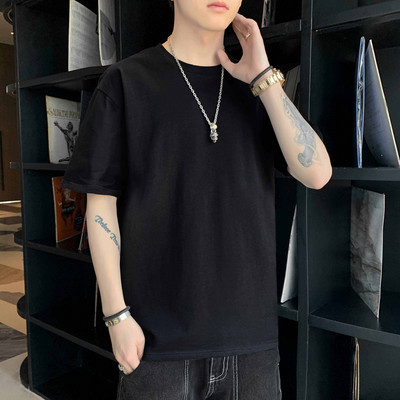 Tricou casual barbatesc cu maneca scurta - model simplu