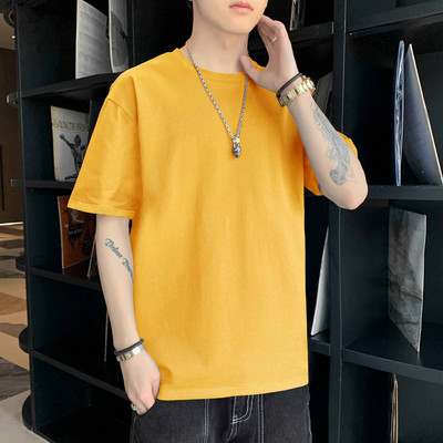 Tricou casual barbatesc cu maneca scurta - model simplu