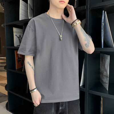 Tricou casual barbatesc cu maneca scurta - model simplu