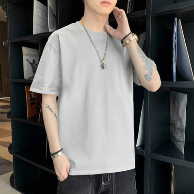 Tricou casual barbatesc cu maneca scurta - model simplu