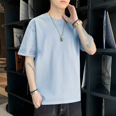 Tricou casual barbatesc cu maneca scurta - model simplu