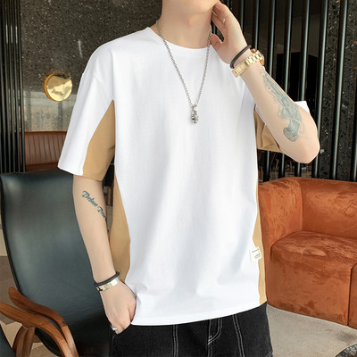 Tricou casual barbatesc cu maneca scurta - model simplu