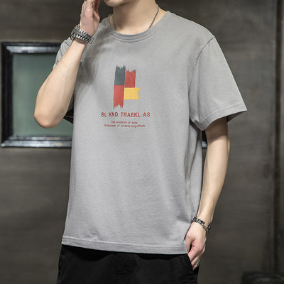 Novi model muške pamučne majice kratkih rukava - više boja