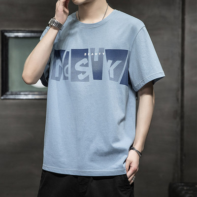 Novi model muške pamučne majice kratkih rukava - više boja