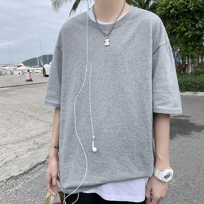 Bluză bărbătească model larg - o singură culoare