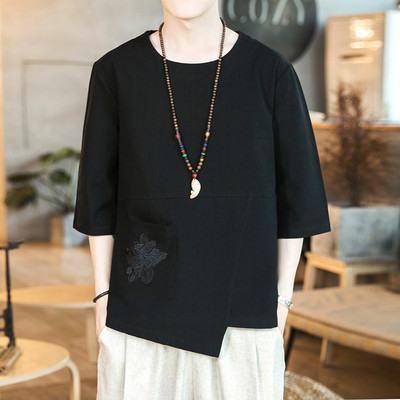 Bluza asimetrica pentru barbati model nou