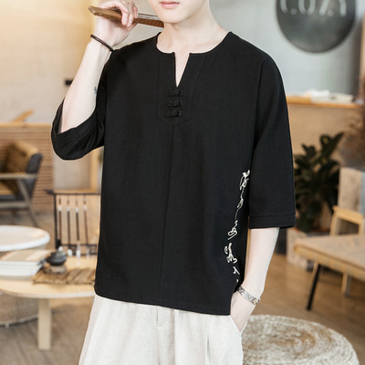 Bluza asimetrica pentru barbati model nou