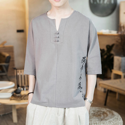 Bluza asimetrica pentru barbati model nou