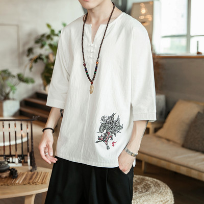 Bluza asimetrica pentru barbati model nou