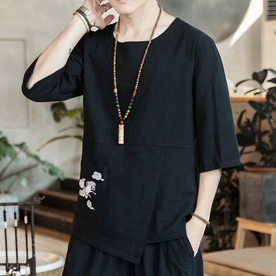 Bluza asimetrica pentru barbati model nou