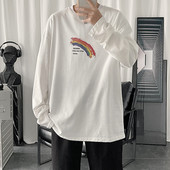 Proljetna bluza s dugim rukavima i printom