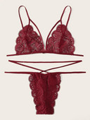 Moderan čipkani intimni ženski komplet iz dva dijela