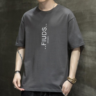 Ανδρικό απλό μπλουζάκι με στρογγυλή λαιμόκοψη - διάφορα χρώματα