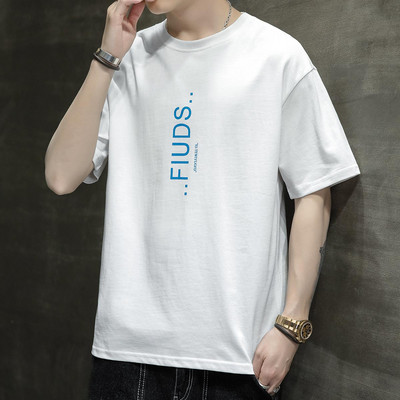 Ανδρικό απλό μπλουζάκι με στρογγυλή λαιμόκοψη - διάφορα χρώματα