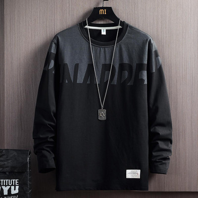 Bluza casual barbatesc cu decolteu oval in mai multe culori