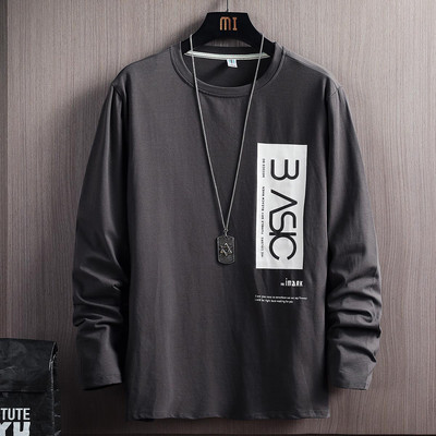 Bluza casual barbatesc cu decolteu oval in mai multe culori