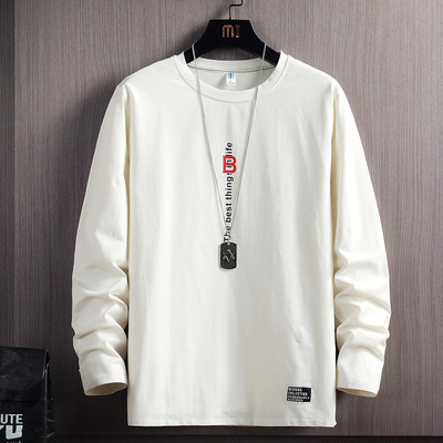 Bluza casual barbatesc cu decolteu oval in mai multe culori