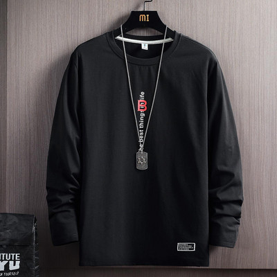 Bluza casual barbatesc cu decolteu oval in mai multe culori