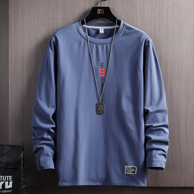 Bluza casual barbatesc cu decolteu oval in mai multe culori