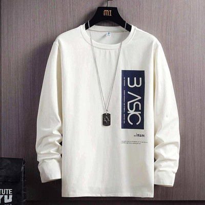 Bluza casual barbatesc cu decolteu oval in mai multe culori