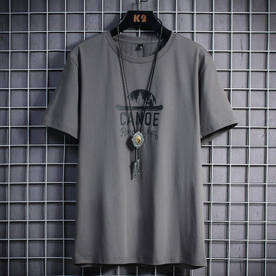 Tricou pentru bărbați model nou cu decolteu rotund și inscripție