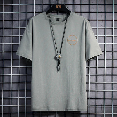 Tricou pentru bărbați model nou cu decolteu rotund și inscripție