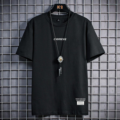 Tricou pentru bărbați model nou cu decolteu rotund și inscripție