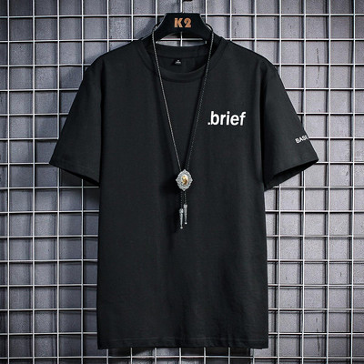 Tricou pentru bărbați model nou cu decolteu rotund și inscripție