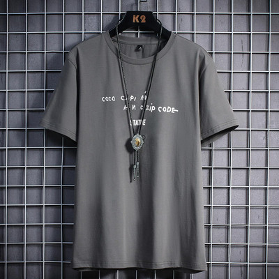 Tricou pentru bărbați model nou cu decolteu rotund și inscripție