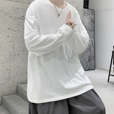 Bluza barbati cu decolteu oval - model uni