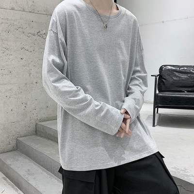 Bluza barbati cu decolteu oval - model uni