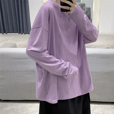 Bluza barbati cu decolteu oval - model uni