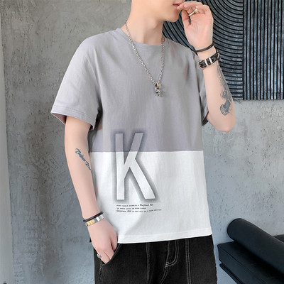 Tricou casual barbatesc cu maneca scurta - mai multe culori