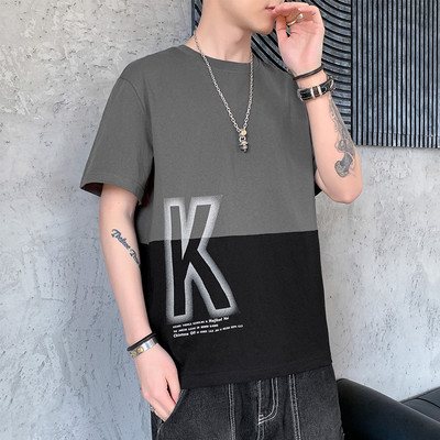 Tricou casual barbatesc cu maneca scurta - mai multe culori