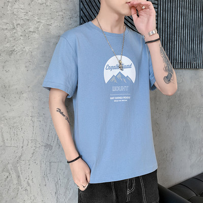 Tricou casual barbatesc cu maneca scurta - mai multe culori