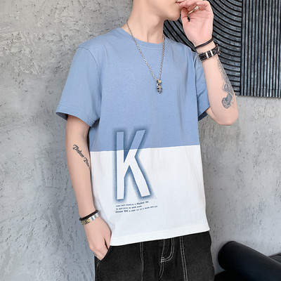 Tricou casual barbatesc cu maneca scurta - mai multe culori