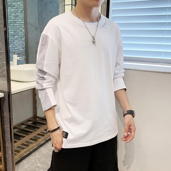 Bluză casual bărbătească cu mâneci lungi în trei culori