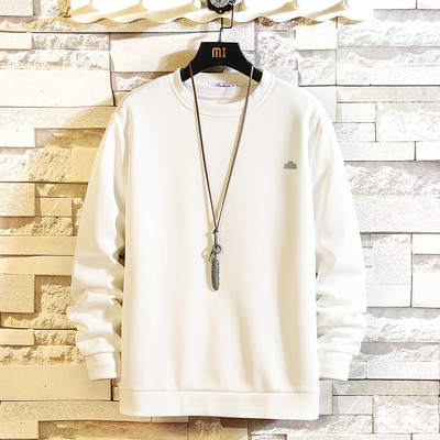 Bluză modernă pentru bărbați cu mâneci lungi și broderie