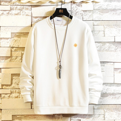 Bluză modernă pentru bărbați cu mâneci lungi și broderie