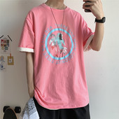 Tricou de vară modern cu imprimeu color pentru bărbați