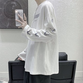 Bluză model larg cu mâneci lungi și aplicații