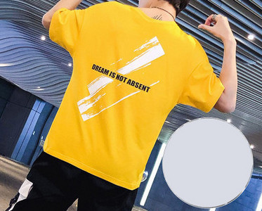 Tricou modern pentru bărbați cu inscripții în mai multe culori