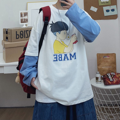 Tricou larg de dama cu aplicare de culoare in trei culori