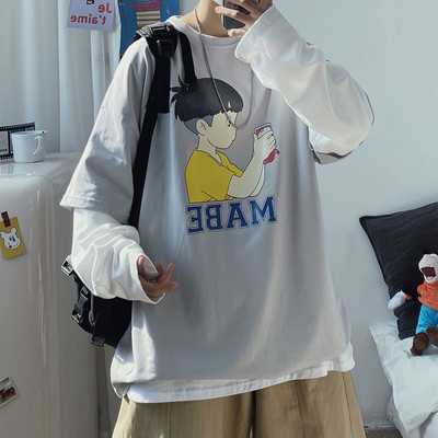 Tricou larg de dama cu aplicare de culoare in trei culori