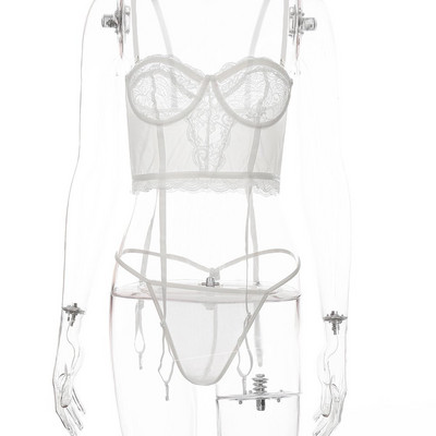 Set intim elegant din două părți bustieră și tanga