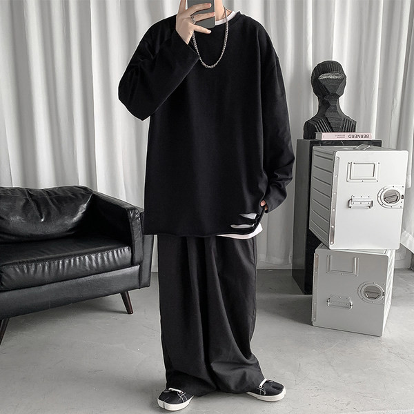 Bluză casual bărbătească în trei culori cu model rupt